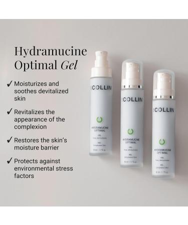 G.M. COLLIN Hydramucine Optimal Gel - Lightweight Daily Face Moisturizer for Dry & Acne-Prone Skin | International Shipping Available - Buy Online on GoSupps.com