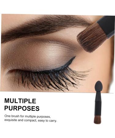 Hemoton 10pcs Double Ended Eye Shadow Stick Eyeshadow Brush Cosmetics Kit Beauty Sponge Horse Hair - Buy Online on GoSupps.com