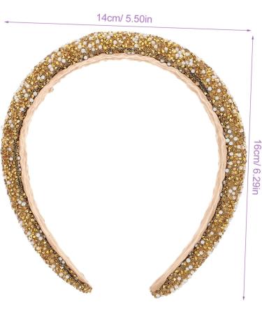 Gogogmee Candy Color Hairband Decorative Headbands Hair Styling Tools for Women Hair Bands for Aesthetic Hair Accessories Headbands Clothing Short Hair Miss Stuffing Cotton - Buy Online on GoSupps.com
