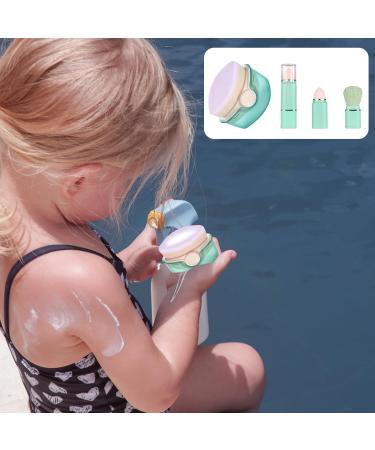 Sunscreen Applicator Brush with 2-in-1 Brush Portable Tender Fiber Wool Mini Sunscreen Brush Body Makeup Brush for Kids - Buy Online on GoSupps.com