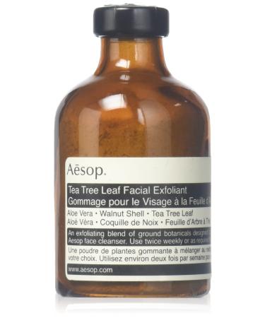 Aesop tea tree leaf facial axfoliant aesop
