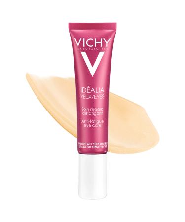 Vichy Id alia Eye Cream with Caffeine & Vitamin C  Anti-Aging Eye Cream for Dark Circles & Fine Lines to Brighten & Smoothe  0.5 Fl Oz