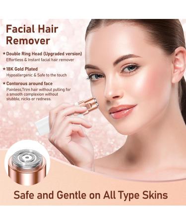 Women s Electric Eyebrow & Facial Hair Remover Razor | Eyebrow Trimmer & Epilator for Smooth Skin - Buy Online on GoSupps.com
