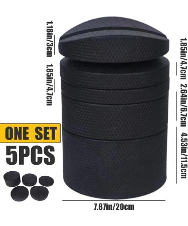 Adjustable EPP Yoga Back Extension Set - 5PC Non-Slip Heavy-Duty Pain Relief for Lower Back - Buy Online on GoSupps.com