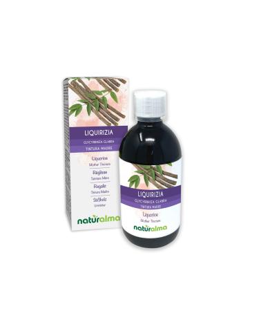 Liquorice or Licorice (Glycyrrhiza glabra) Roots Alcohol-Free Mother Tincture Naturalma | Liquid Extract Drops 500 ml | Food Supplement | Vegan Alcohol-free 500 ml (Pack of 1)