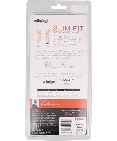 Vionic Slimfit Dress Insoles - Women's Size M (8.5-10) / Men's Size O (7.5-9) - Buy Online on GoSupps.com