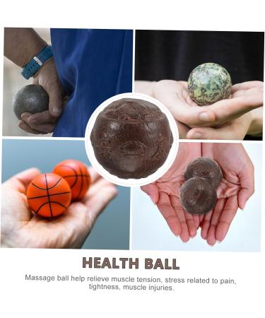 Buy BUIFULSIC Handball Massage Balls for Fitness & Health | Wooden Foot Massage Device & Hand Tensioning Balls for Players - Buy Online on GoSupps.com