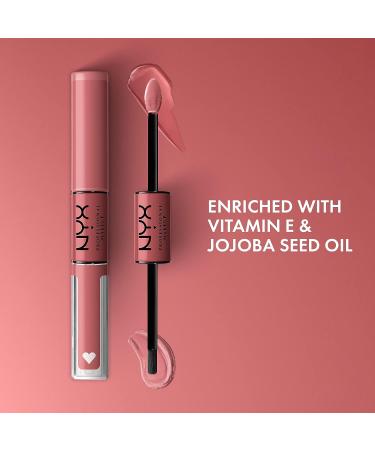 NYX Shine Loud Long-Lasting Liquid Lipstick & Clear Lip Gloss - Cash Flow 11 - Buy Online on GoSupps.com