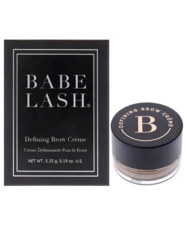 Babe Lash Defining Brow Cr me Brow Cream Gel Color Water resistant formula - 0.19 Ounce Dark Brown