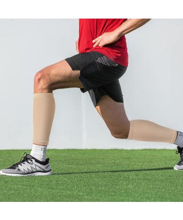 6 Pairs Retro Color Calf Compression Sleeves for Men and Women - Footless Leg Support for Running, Cycling, Shin Splint, Swelling, Varicose Veins - Pain Relief - Large/XX-Large - Buy Online on GoSupps.com