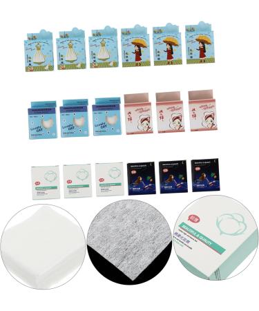 minkissy 18boxes Cleansing Cotton Make up Remover Wipes for Face Makeup Wipes Non Woven Facial Pads Cosmetic Remover Pad Makeup Cleaning Mat Accessories Girl White Non-woven Fabric The Face - Buy Online on GoSupps.com