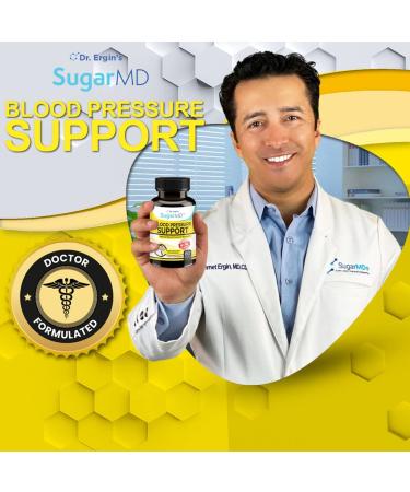 SugarMD Dr. Ergin's Advanced Natural Blood Pressure Supplement - 60 Capsules - Buy Online on GoSupps.com