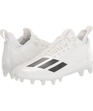 adidas Men's Adizero Scorch Football Shoe - Size 9, White/Black/White - Buy Online on GoSupps.com