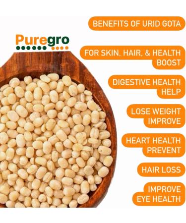 Puregro Urid Gota 500g - Buy Online on GoSupps.com