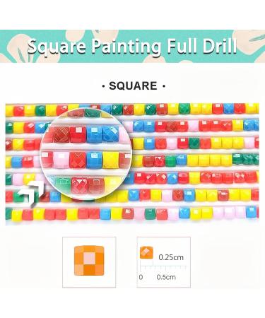 Stitch Diamond Painting Kit - DIY 5D Full Drill Square Art for Relaxation and Home Decor - Blue Stitch 12x16inch - Buy Online on GoSupps.com
