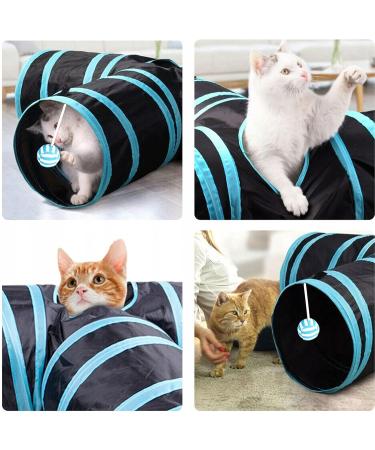 27-Piece Cat Toy Set with Tunnel Plush Balls & Mice - Perfect Variety Pack for Kittens & Cats - Buy Online on GoSupps.com