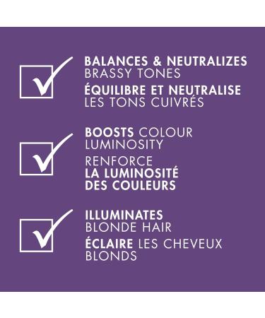 Nexxus Blonde Assure Purple Shampoo & Conditioner for Silver Bleached Platinum and Blonde Hair 250 ml (2) - Buy Online on GoSupps.com