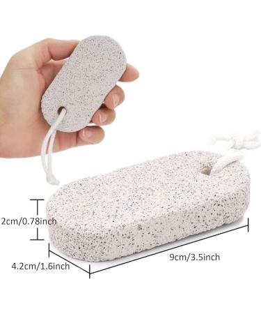 Pumice Stone Foot Scrubber Set - Callus Remover for Exfoliation | 4PCS Foot File for Feet, Hands & Body - Buy Online on GoSupps.com