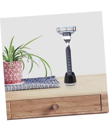 Frcolor Men's Razor Stand - Premium Holder for Safety Razors | Durable Shaver Rack & Tablecloth Clips - Buy Online on GoSupps.com