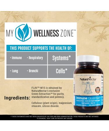 NaturaNectar Immune Guardian - Natural Immune Support Supplement - 30 Count - Buy Online on GoSupps.com