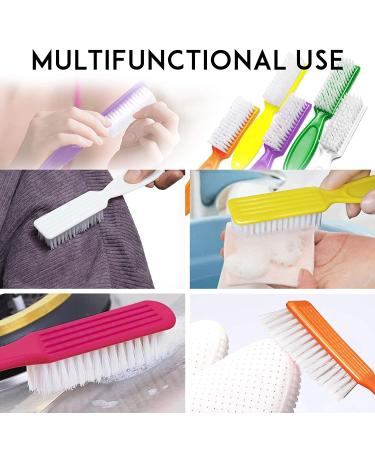HOFASON 5-Piece Handle Grip Nail Brush Set - Fingernail & Toenail Cleaner for Men and Women - Manicure Tools Cleaning Brushes Kit (Random Colors) - Buy Online on GoSupps.com