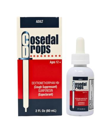 Cosedal Throat Relief Drops - 2 Fl Oz Single Pack - Natural Soothing Ingredients