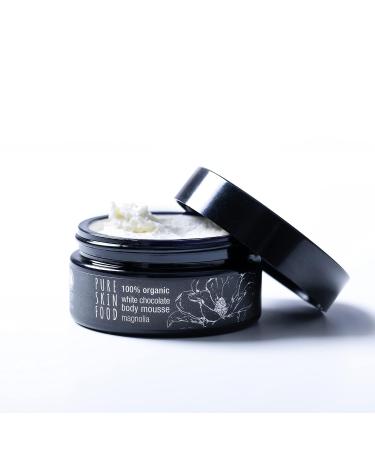 PURE SKIN FOOD Organic White Chocolate Body Mousse Magnolia - Nourishing & Moisturizing 100ml for Glowing Skin - Buy Online on GoSupps.com