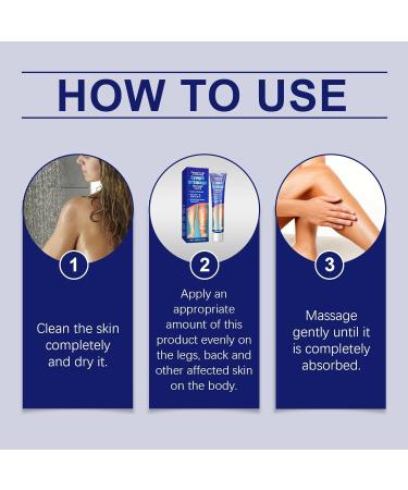 Lymphatic Drainage Massage Cream Leg Edema Cream Swell Care Lymphatic Massage Cream Edema Relief for Legs and Feet (3) - Buy Online on GoSupps.com