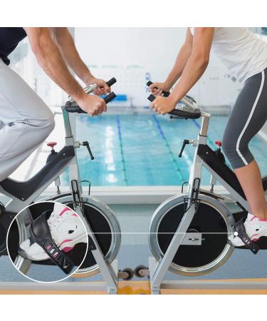 2 Pairs Universal Exercise Bike Pedal Straps - 1.7 x 12 Inch for Home or Gym Cycle - Buy Online on GoSupps.com