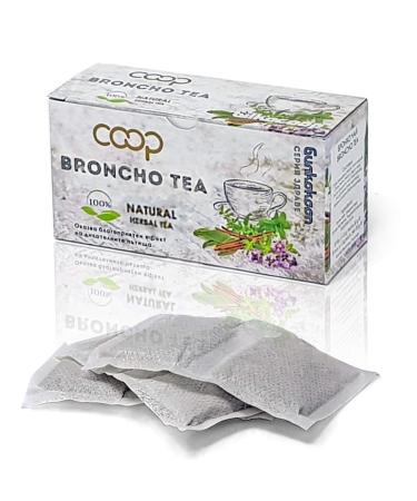 Broncho Herbal Tea - 100% Natural Soothes Airways 3 Packs of 20 Filter Bags (60 Total) - Buy Online on GoSupps.com