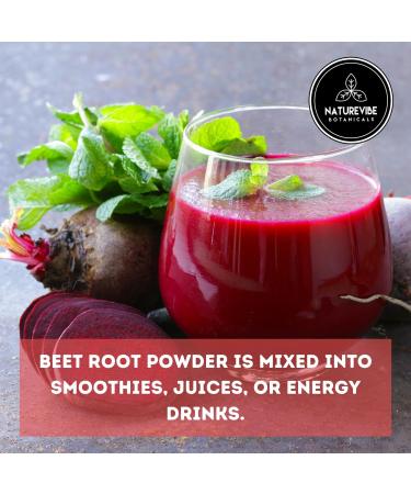 Naturevibe Botanicals Beet Root Powder 5lbs - Raw Non-GMO Bulk Bag (80 Ounces) - Premium Quality Superfood for Energy & Health - Buy Online on GoSupps.com