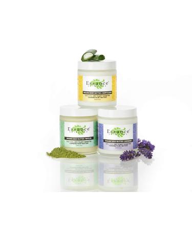 Essance Organic Body Butter | Nourishing Natural Shea Butter for Sensitive & Mature Skin | Non-Irritating Formula | 120ml - Buy Online on GoSupps.com