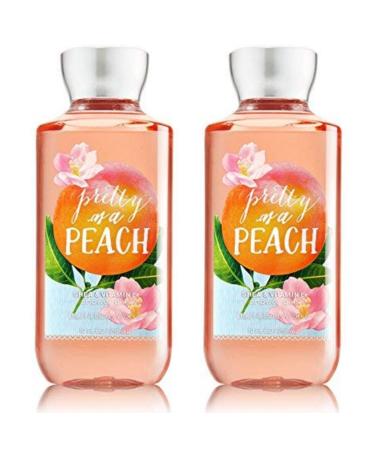 Bath and Body Works Gift Set of of 2 - 10 Fl Oz Shower Gel (Pretty as a Peach) Multicolor - Buy Online on GoSupps.com