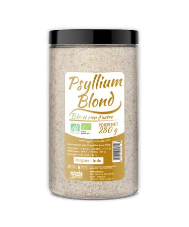 Organic blond psyllium 280g - GPH DIFFUSION