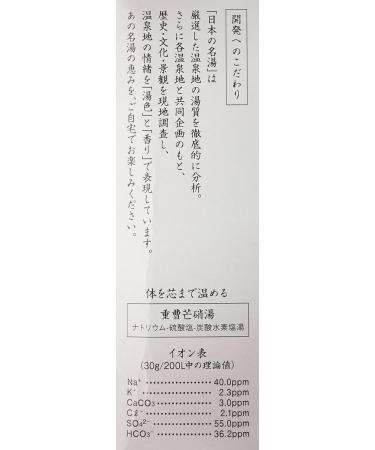 BATHCLIN Noboribetsu Nihon No Meito Bath Salt Box - 5 Count | Relax and Rejuvenate - Buy Online on GoSupps.com