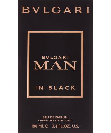 Bvlgari Man In Black Eau De Parfum Spray 3.4oz Oriental 3.4 Fl Oz (Pack of 1) - Buy Online on GoSupps.com