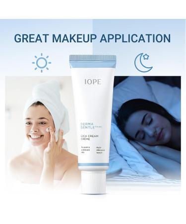 IOPE Cica Face Cream 1.69 FL.OZ - Centella Madecassoside Day/Night Moisturizer for Skin Barrier, Paraben-Free - Buy Online on GoSupps.com
