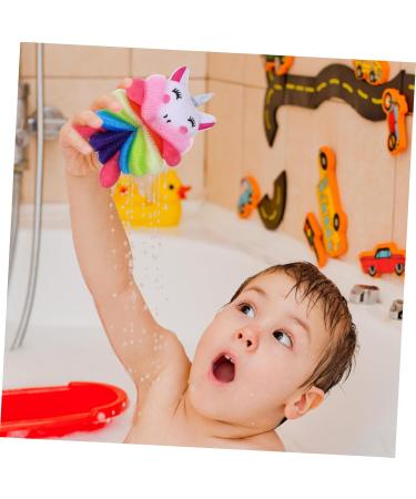 Buy Gatuida 2pcs Soft Body Bath Flower Shower Sponge - Cartoon & Mermaid Design - Ideal Bath Scrubber for Women - Comfortable & Fun Shower Experience - Buy Online on GoSupps.com