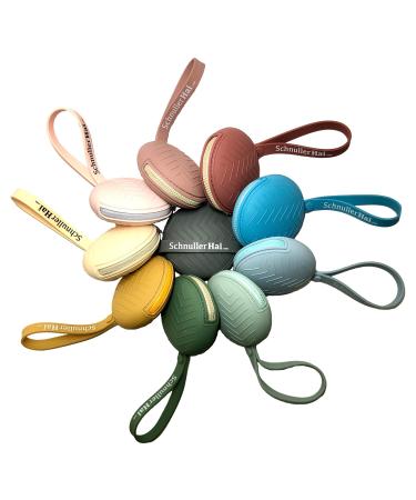 SchnullerHai Teal - Practical Pacifier Bag for 2 Pacifiers | Versatile Pacifier Box with Flexible Fastening - Shop Now! - Buy Online on GoSupps.com