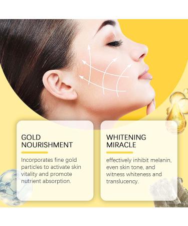 Gold Overnight Sleeping Facial Mask Collagen Night Wrapping Mask Hydrating Face Mask Face Peel Mask Firming Deep Skin Clean Purifying Acne Reduces Fine Lines & Wrinkles Face Masks Skincare 120G - Buy Online on GoSupps.com