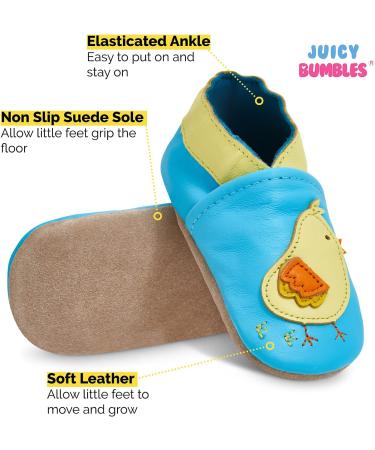 Soft Sole Leather Baby Walking Shoes 6-12 Months Chick - Unisex Toddler Shoes - Buy Online on GoSupps.com