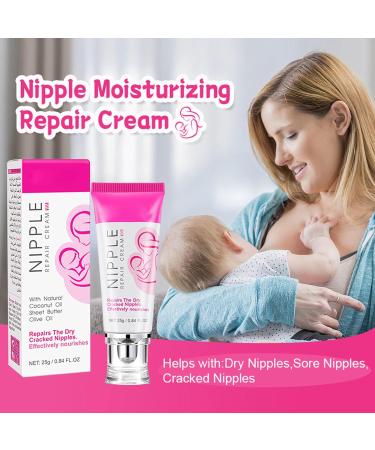 Nipple Moist Cream | Skin Repair & Moisturizing Balm for Sore Cracked Nipples | 0.9 Oz | Ideal for Breastfeeding Moms - Buy Online on GoSupps.com