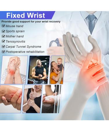Baby Molove Left Hand Carpal Tunnel Wrist Support | Metal Wrist Bandage for Tendinitis & Arthritis Relief - Buy Online on GoSupps.com