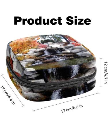 Garden Nature Sanitary Napkin Storage Bag - Portable Period Bag for Women & Teens | Menstrual Cup & Breastfeeding Pillow Holder - Buy Online on GoSupps.com