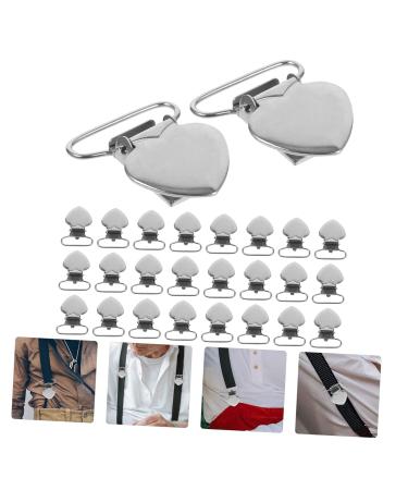 Minkissy 30St Peach Heart Beak Clips - Versatile Clips for Clothes Cushions & Bedding | Stainless Steel Ideal for Newborns & More - Buy Online on GoSupps.com