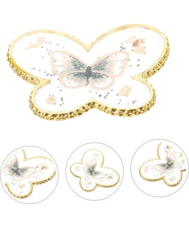  HONMEET Nail Polish Mixing Pallet Manicure Color Mixing Palette Display Nail Art Palette (Butterfly Shape) - Buy Online on GoSupps.com