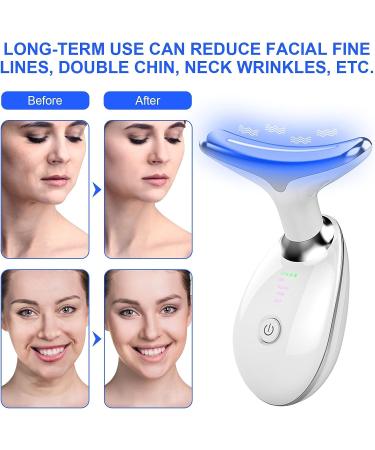 JYHSGD Firming Wrinkle Device for Neck & Face - Vibration Massager for Double Chin Reduction, Wrinkle Appearance, and Skin Tightening - Buy Online on GoSupps.com