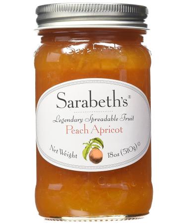 Sarabeth's 3 Jar Set - Peach Apricot, Strawberry Raspberry, Mixed Berry 18 oz each - Buy Online on GoSupps.com