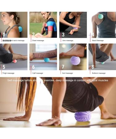 Tiuxiu Massage Ball Set - Hedgehog Balls for Muscle Relief | Foot Back Leg & Hand Massage | International Shipping - Buy Online on GoSupps.com