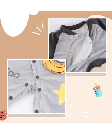 Newborn Baby Rompers with Booties Hat | Winter Outfits Set for Boys & Girls | 0-3 Months - Buy Online on GoSupps.com